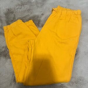 Yellow Levi’s sweatpants/joggers